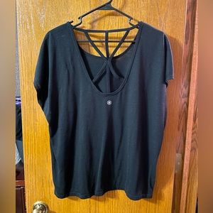 Corinne Performance Cross Back Top - Size Medium